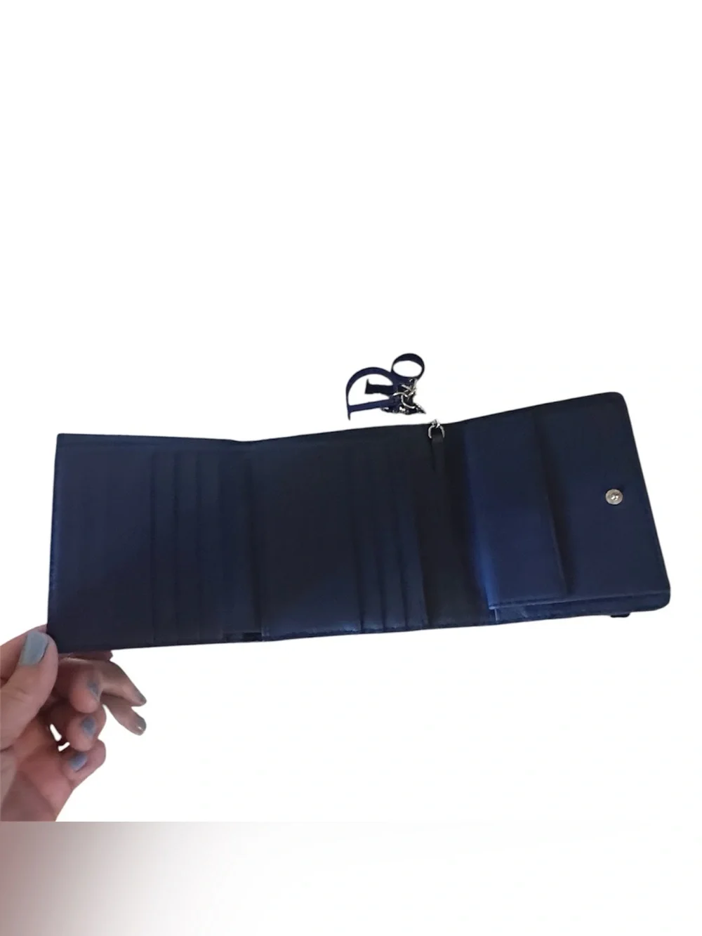 Beautiful Lady Dior Trifold Wallet